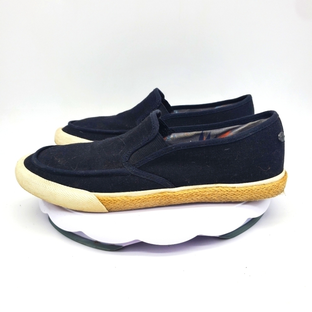 Original Penguin Shoe Men's 10.5 Rodney Double Gore Espadrille Sneakers